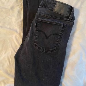 711 skinny jeans womens black Levi’s 29